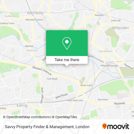 Savvy Property Finder & Management map
