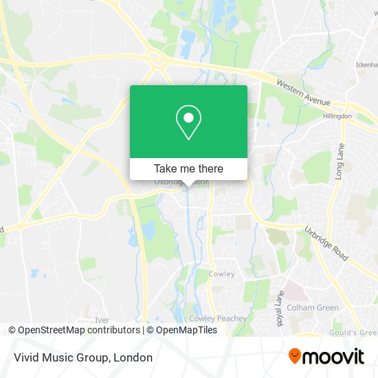 Vivid Music Group map