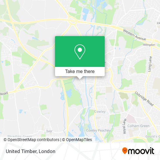 United Timber map