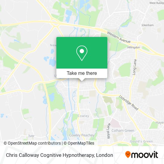 Chris Calloway Cognitive Hypnotherapy map