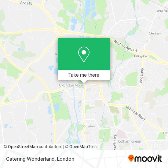 Catering Wonderland map