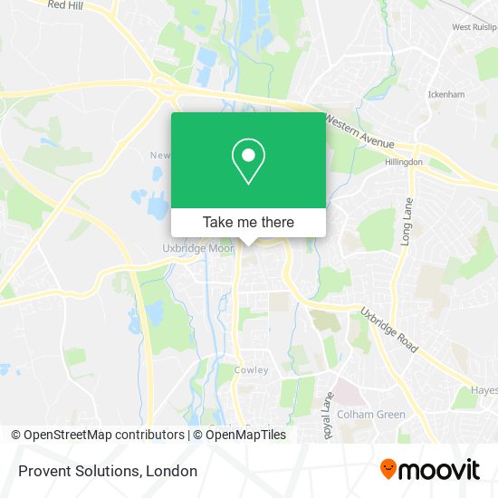 Provent Solutions map