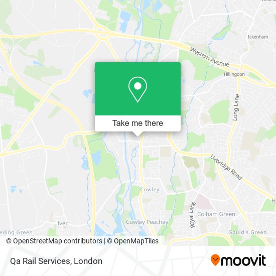 Qa Rail Services map