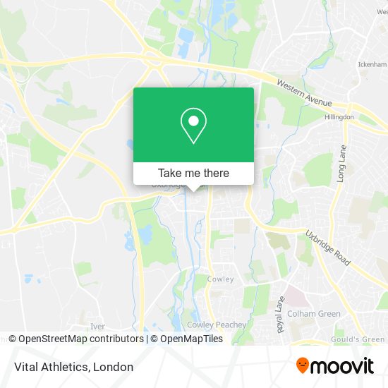 Vital Athletics map