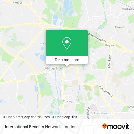 International Benefits Network map