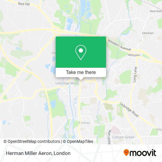Herman Miller Aeron map