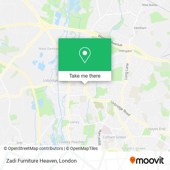 Zadi Furniture Heaven map
