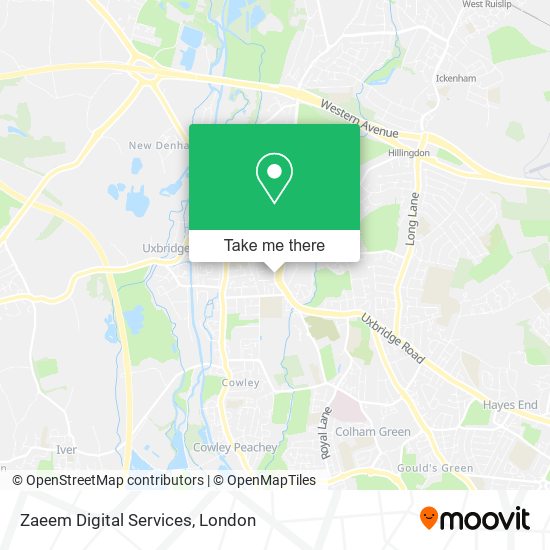 Zaeem Digital Services map