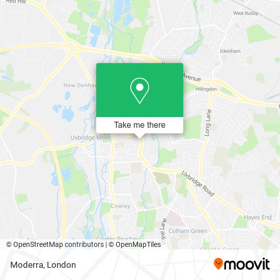 Moderra map