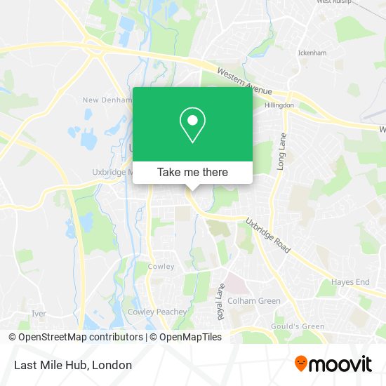 Last Mile Hub map