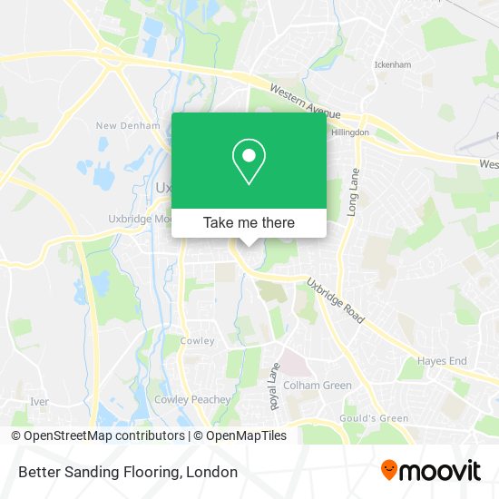 Better Sanding Flooring map