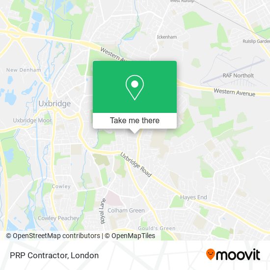 PRP Contractor map
