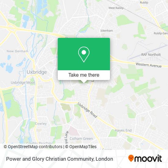 Power and Glory Christian Community map