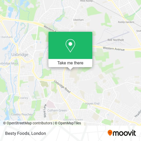Besty Foods map