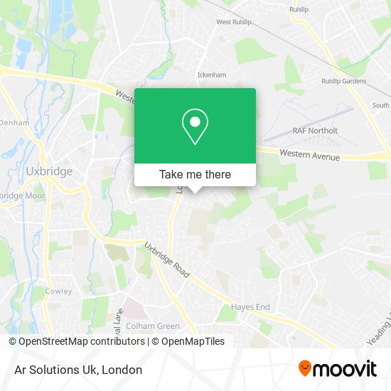 Ar Solutions Uk map
