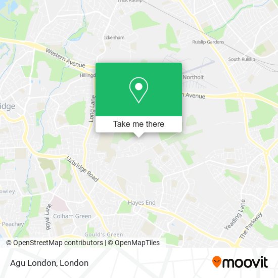 Agu London map