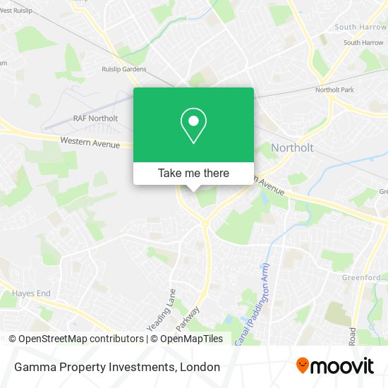 Gamma Property Investments map