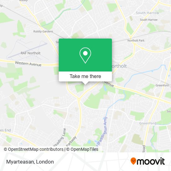 Myarteasan map