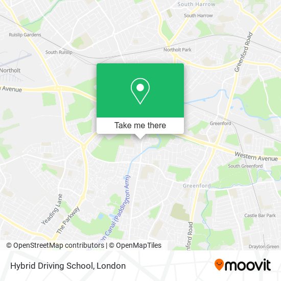 Hybrid Driving School map