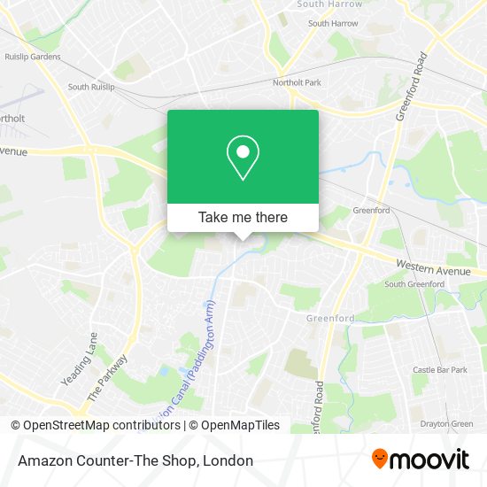 Amazon Counter-The Shop map