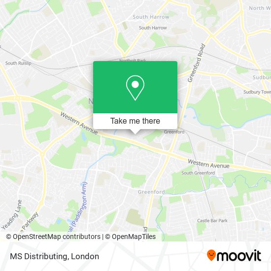 MS Distributing map