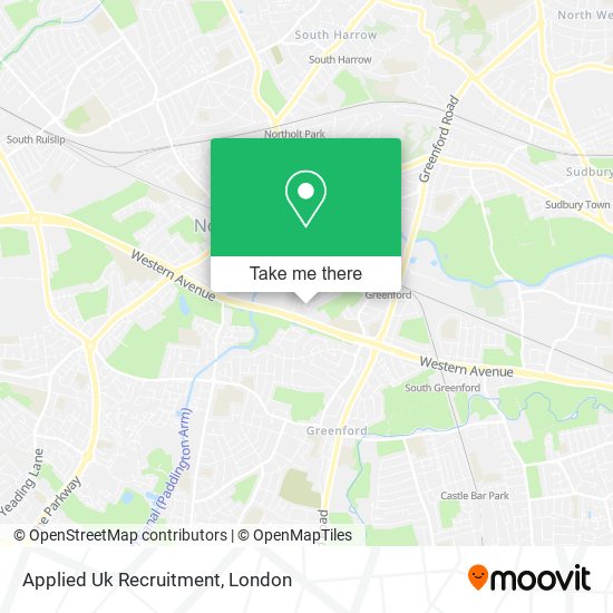 Applied Uk Recruitment map