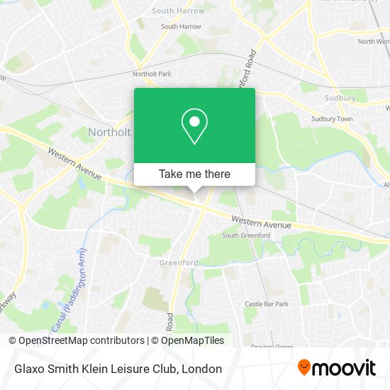 Glaxo Smith Klein Leisure Club map