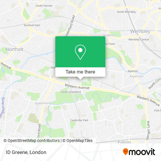 ID Greene map
