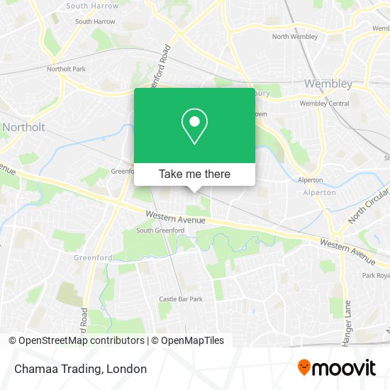 Chamaa Trading map