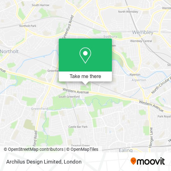 Archilus Design Limited map