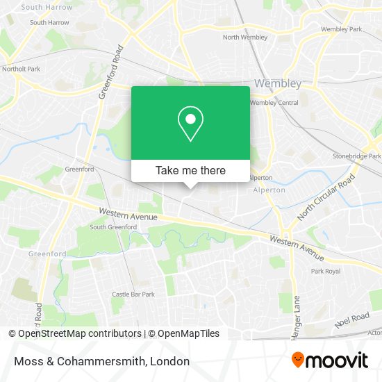 Moss & Cohammersmith map