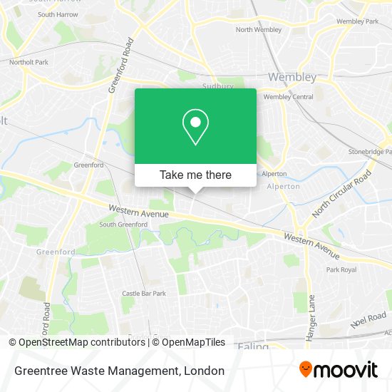 Greentree Waste Management map