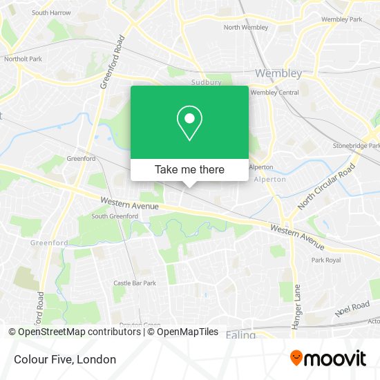 Colour Five map