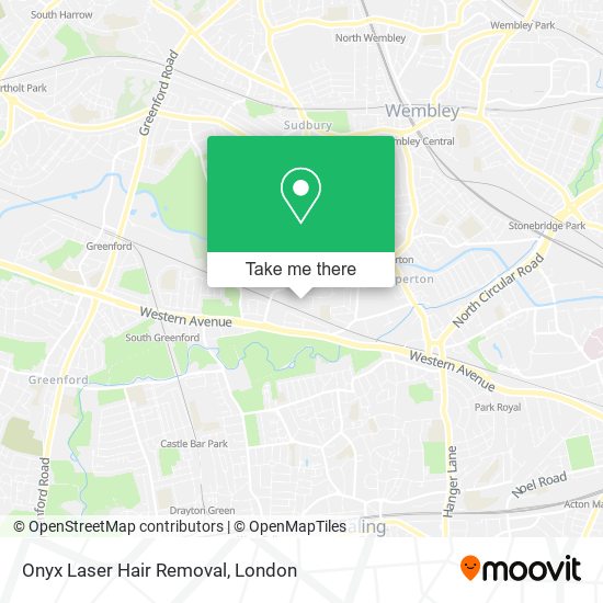 Onyx Laser Hair Removal map