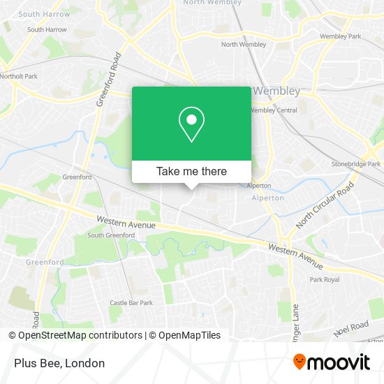 Plus Bee map