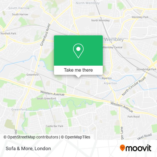 Sofa & More map