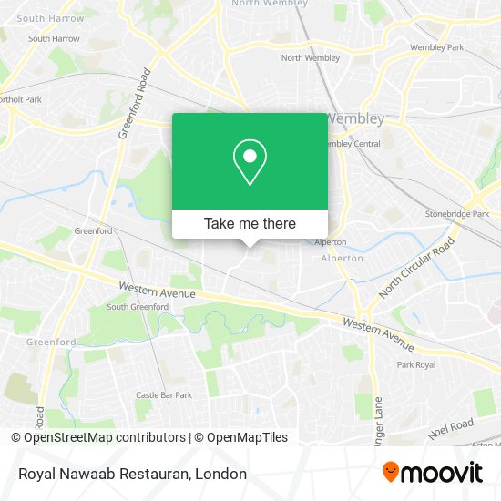 Royal Nawaab Restauran map