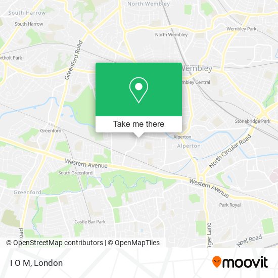 I O M map