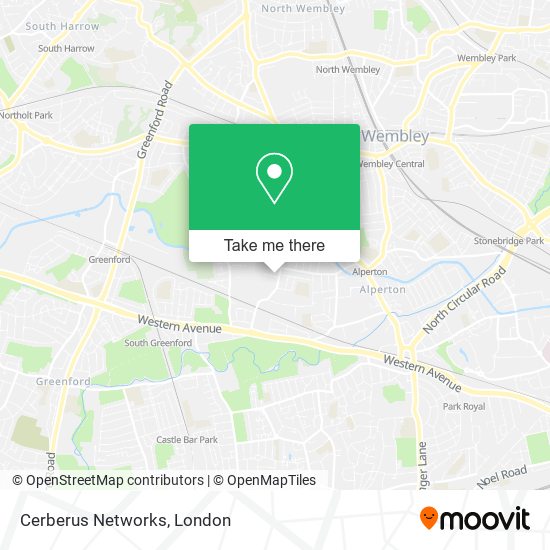 Cerberus Networks map