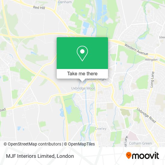 MJF Interiors Limited map