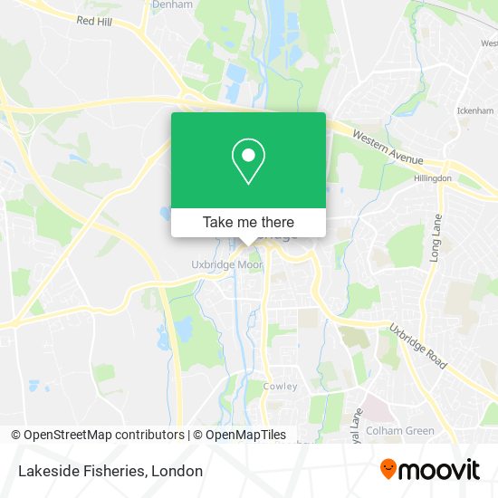 Lakeside Fisheries map