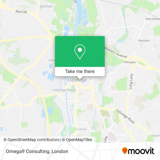 Omega9 Consulting map