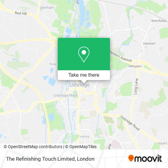 The Refinishing Touch Limited map