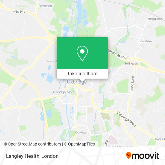 Langley Health map