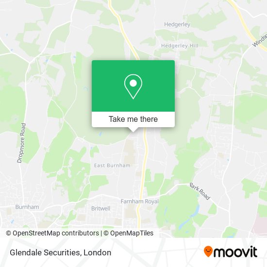 Glendale Securities map
