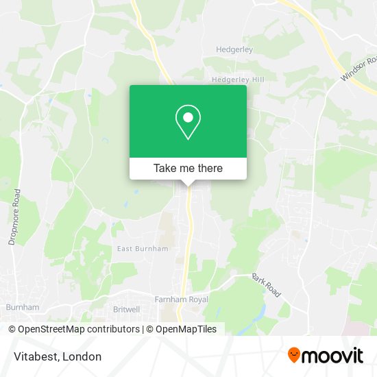 Vitabest map
