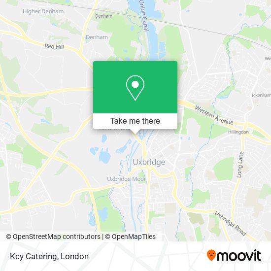 Kcy Catering map