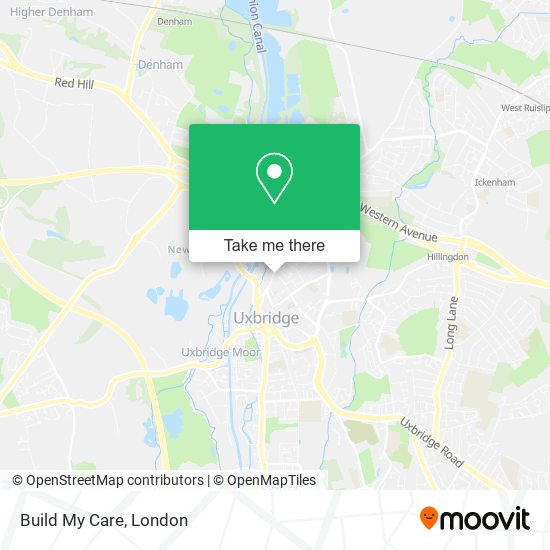 Build My Care map