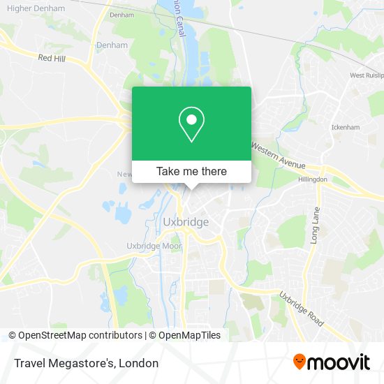 Travel Megastore's map