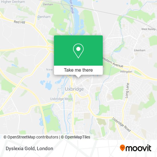 Dyslexia Gold map